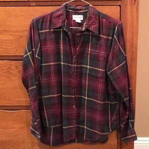 Classic Lands End woman’s flannel